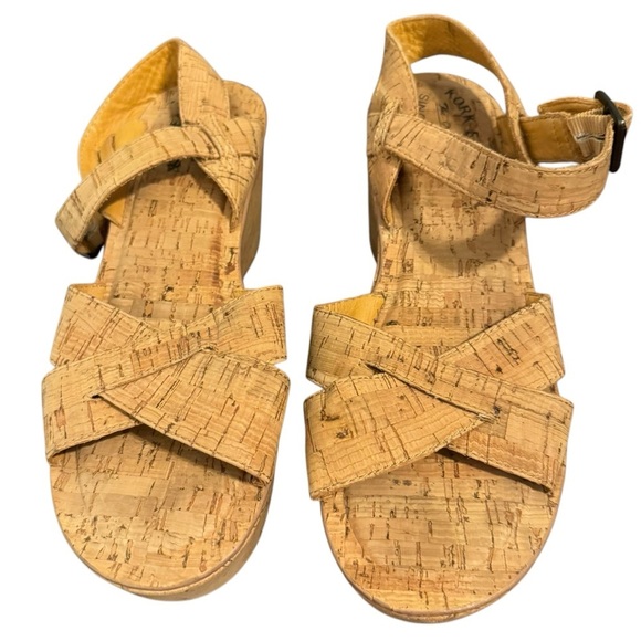 Kork ease Ava cork wedge sandals women’s 10 / 42 - Picture 4 of 9